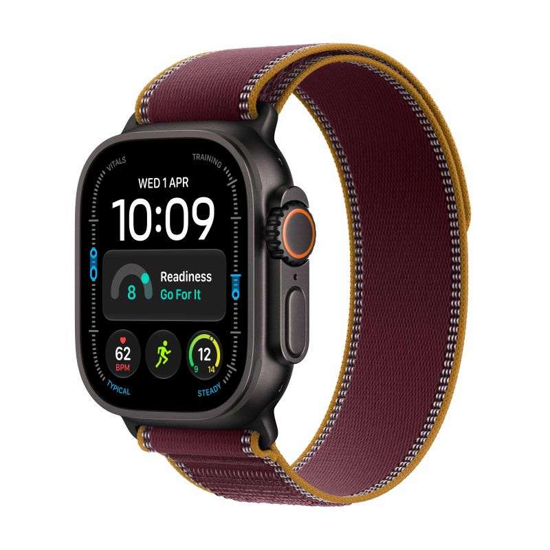 Apple Watch Ultra 4 GPS + Cellular 49mm Titanium Case with Trail Loop