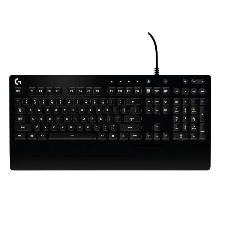 Logitech G213 Prodigy USB Gaming Keyboard, LIGHTSYNC RGB Backlit