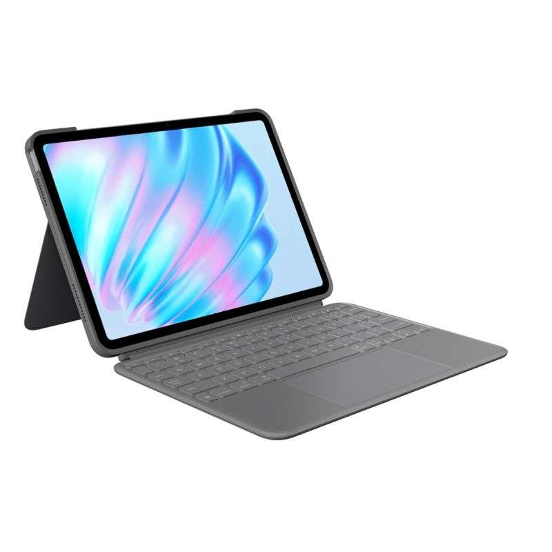 Logitech Combo Touch iPad Air 11-inch (M3/M2) - OXFORD GREY 	