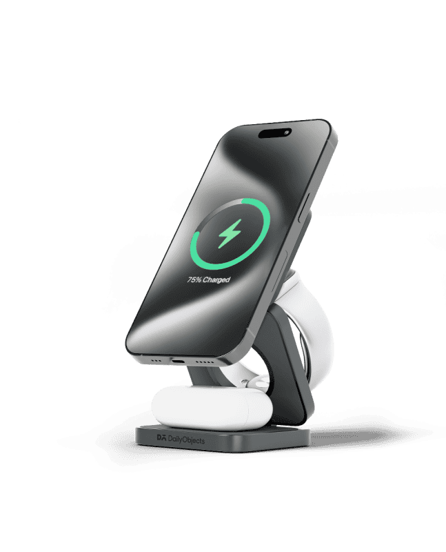 DailyObjects SURGE™ Max Foldaway 3-In-1 Magnetic MagSafe