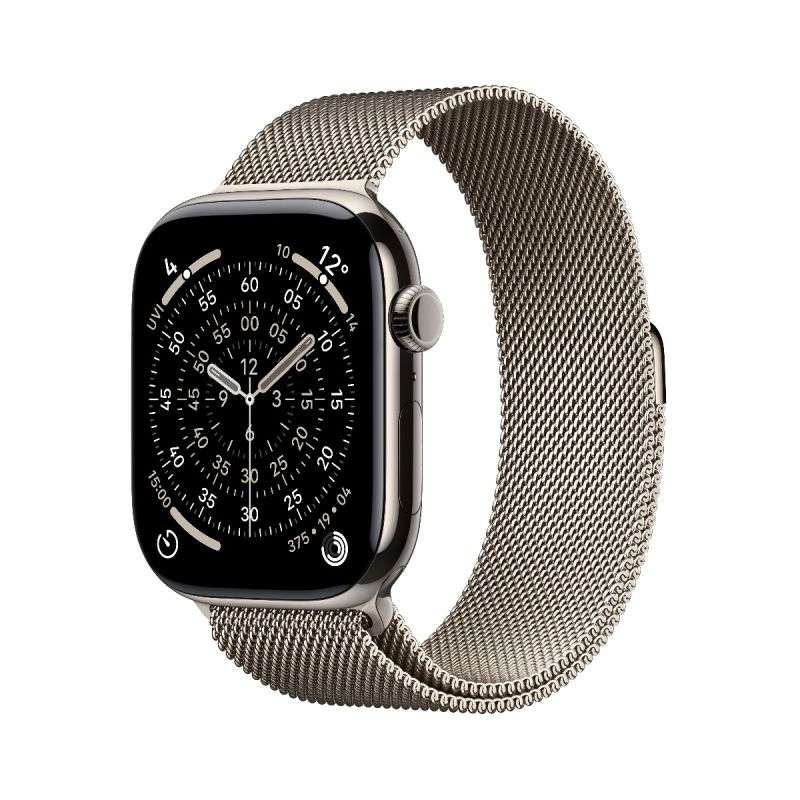 Apple Watch Series 11 Titanium Case with Milanese Loop-46mm