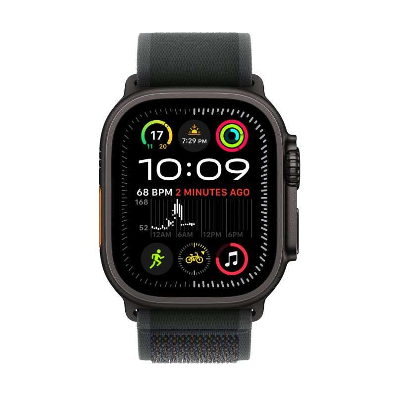 Apple Watch Ultra 2 GPS+Cellular, 49mm Titanium Case with Trail Loop
