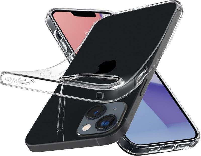 Spigen Liquid Crystal Back Cover Case for iPhone 13 - Crystal Clear