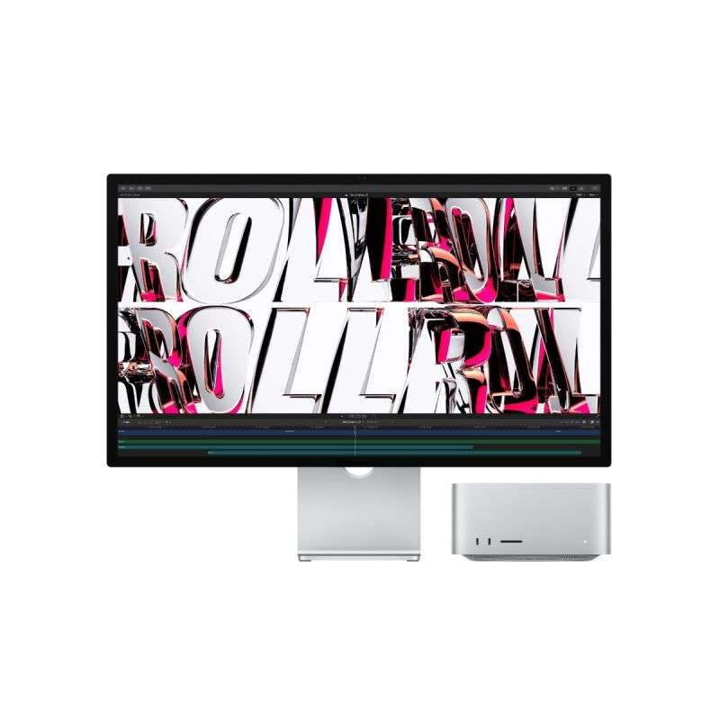Mac Studio: Apple M2 Ultra chip with 24‑core CPU, 60‑core