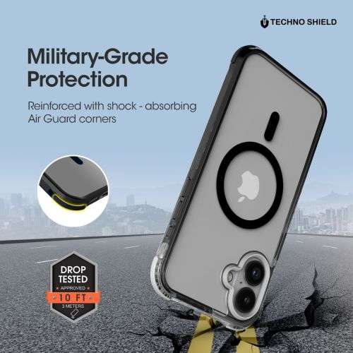 TECHNO SHIELD CASE FOR IPHONE 16 PLUS  DEFENSE