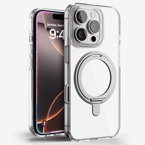 Gripp Clear MagStand Case for Apple iPhone 16 Pro (6.3") - Clear