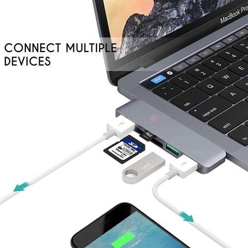 Powerup Type-C 5IN1 USB HUB Multi-Functional