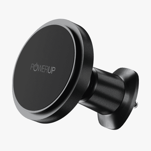 Powerup MagSafe Car Mount Charger - Black