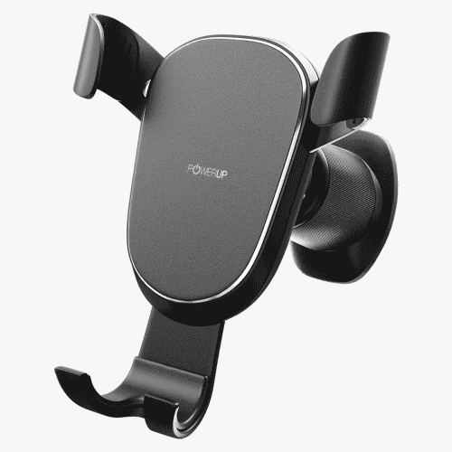Powerup Air Vent Car Mount - Black