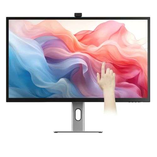 Clarity Max Touch 32 UHD 4K Monitor with USB-C Power Delivery, Webcam and Touch Screen