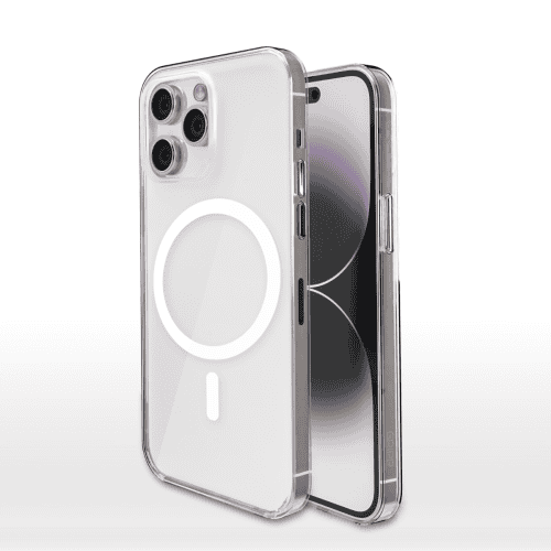 Gripp Clear MagSafe Case for Apple iPhone 15 Pro Max (6.7") with White Ring   - Clear