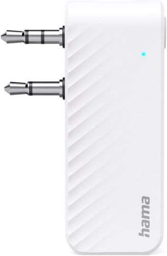 Hama Bluetooth Audio Transmitter for Aeroplane and Universal 10h with AUX, -White