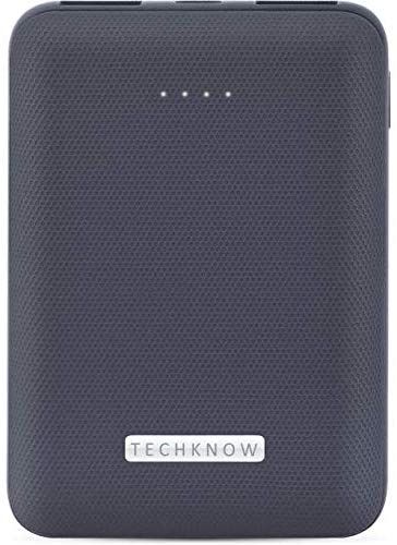 TechKnow Compact 10000mAH Power Bank - Blue