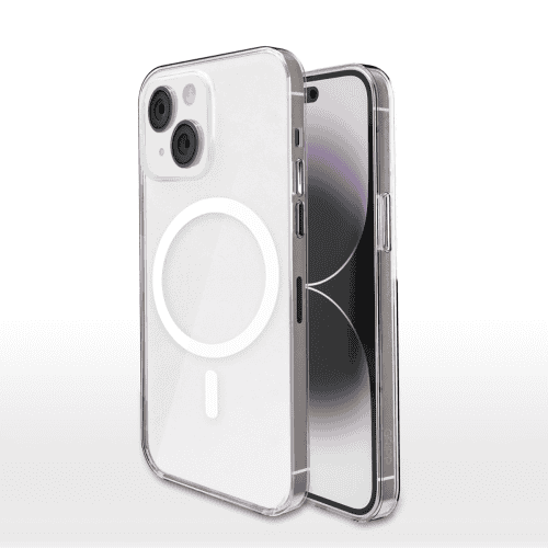 Gripp ICE FROST MagSafe Case for Apple iPhone 15 Plus (6.7") with White Ring   - Clear Frost
