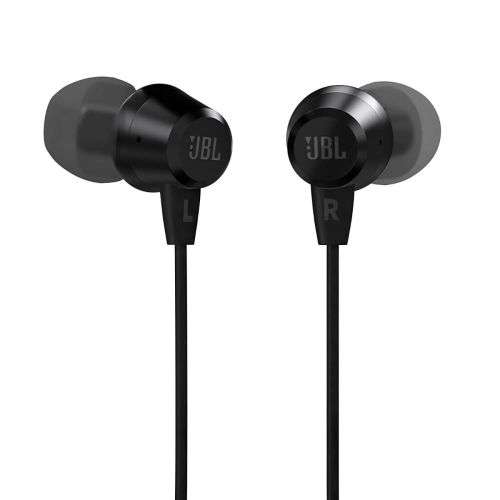 JBL T50HI in-Ear Wired Headphone with Noise Isolation Mic