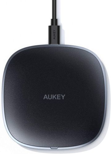 AK 10W Wireless Charger - Qi Fast Charging with Micro USB and ABS Base