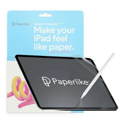Paperlike 2.1 (2 Pieces) for iPad 11th Gen (A16 2025) & iPad 10th Generation (2022) - Transparent Matte Screen Protector for Notetaking and Drawing Like on Paper