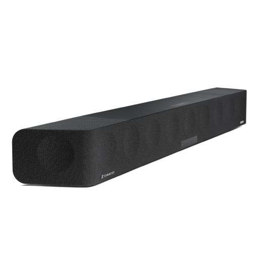 Sennheiser AMBEO Soundbar Max - 500 Watts Sound Bar for TV with Built in Subwoofer (13 Speakers) - 5.1.4 Channel with Dolby Atmos & Alexa Built-in, Designed in Germany, 2 Yr Warranty