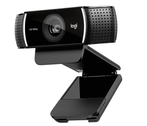 Logitech C922 streaming webcam with hyper-fast HD 720p at 60fps