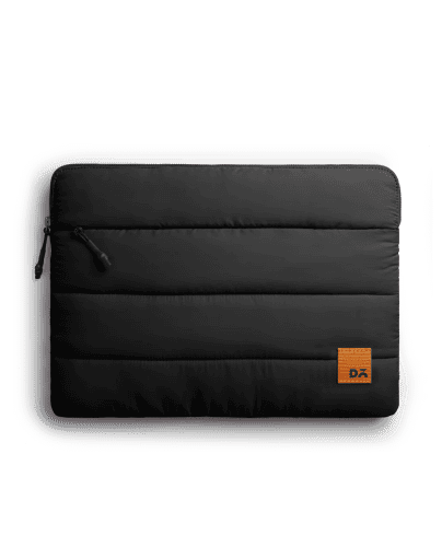 DailyObjects Carbon Black Stria Laptop Sleeve