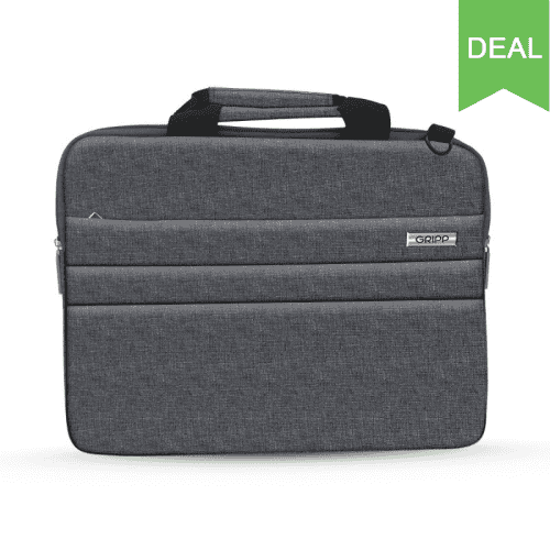 GRIPP LECON Ultra Slim 13.3 inch MacBook Sleeve PU Leather Laptop Messenger Bag
