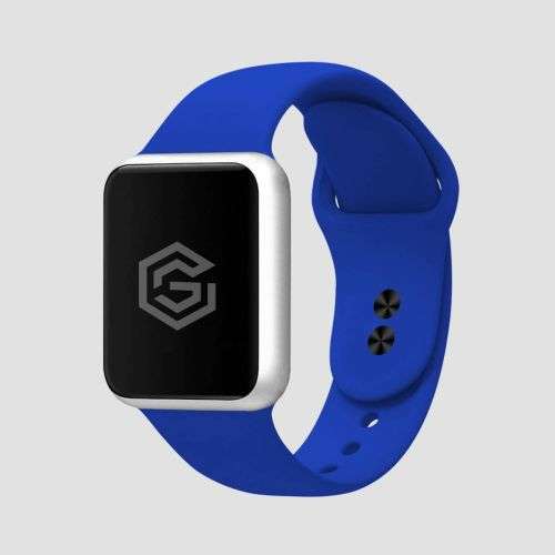 Gripp 38/40mm Apple Silicon Watch Strap - Horizon Blue