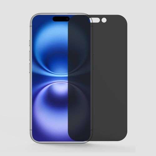 Gripp Matte Privacy Tempered Glass for Apple iPhone 16 (6.1")