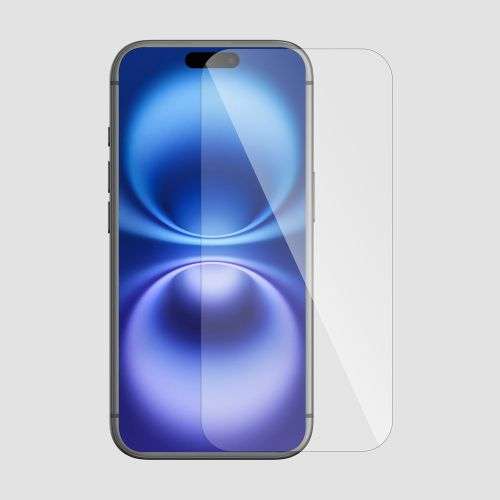 Gripp Tempered Glass 0.3mm  for Apple iPhone 16 (6.1") - Clear