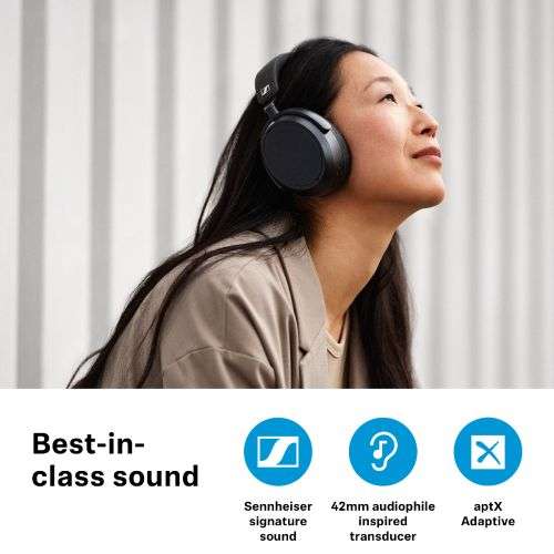 SENNHEISER MOMENTUM 4 Wireless Headphones - Bluetooth Headset for Crystal-Clear Calls