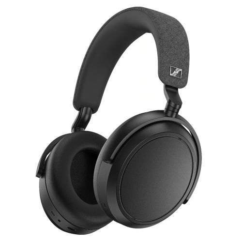 SENNHEISER MOMENTUM 4 Wireless Headphones - Bluetooth Headset for Crystal-Clear Calls with Adaptive Noise Cancellation, 60h Battery Life, Customizable Sound and Lightweight Folding Design - Black