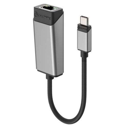 ALOGIC Ultra USB-C (Male) to RJ45 Gigabit Ethernet (Female)  Adapter-Space Grey