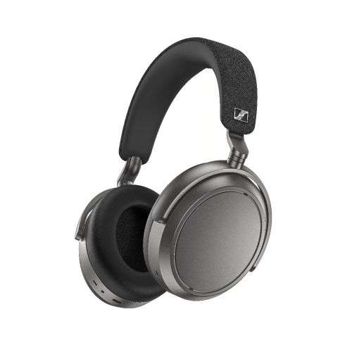 SENNHEISER MOMENTUM 4 Wireless Headphones - Bluetooth Headset for Crystal-Clear Calls with Adaptive Noise Cancellation, 60h Battery Life, Customizable Sound and Lightweight Folding Design - Graphite