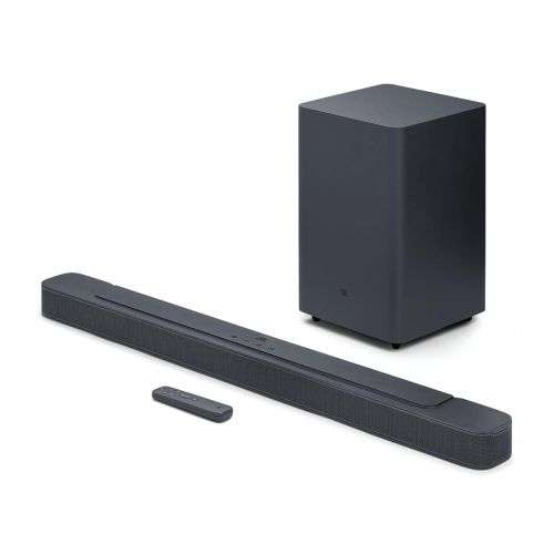 JBL Bar 2.1 Deep Bass MK2 Soundbar with 6.5 Down-Firing Wireless Subwoofer