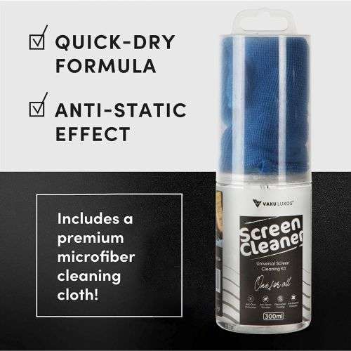 Vaku Luxos HD Screen Clear 300ml Cleaning Kit