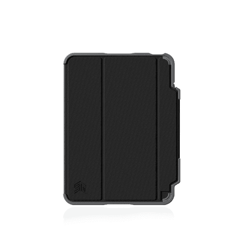STM Dux Plus for iPad (A16/10th Gen) Ultra-Durable rugged Case with Clear Back, Apple Pencil USB-C/Gen 1 Storage, and Magnetic Battery-Saving On/Off Cover