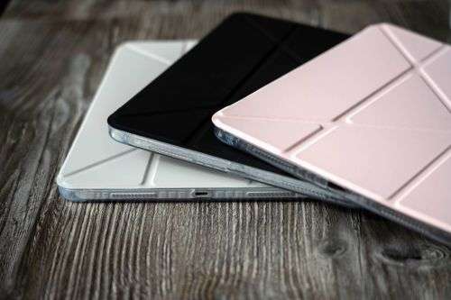 STM Goods OPP iPad (A16 2025/10th Gen) Protective Case with Innovative Origami Magnetic Cover