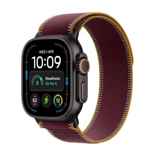 Apple Watch Ultra 4 GPS + Cellular 49mm Titanium Case with Trail Loop
