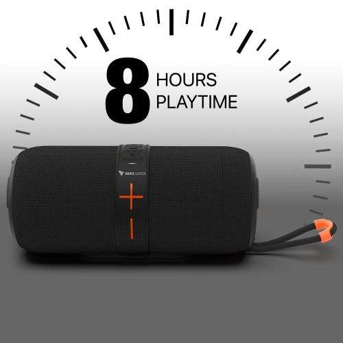Vaku Luxos® BEATSTATION Bluetooth Speaker (V5.4) 10Meters Range, 40W (2x20W) Speaker IPX5