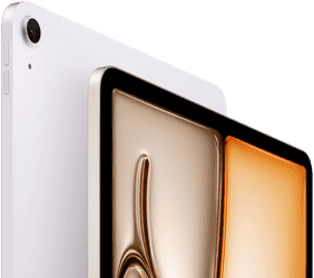 Front and back of iPad Air